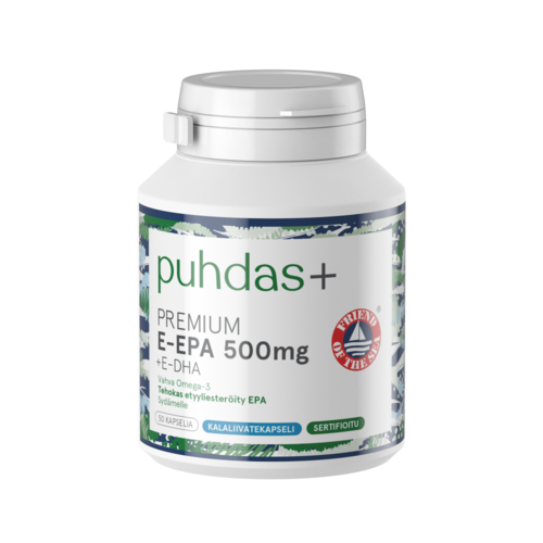 Puhdas+ Premium E-EPA 500 mg 50 kaps