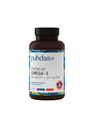 Omega-3 180 mg epa / 120 mg dha 160 kaps